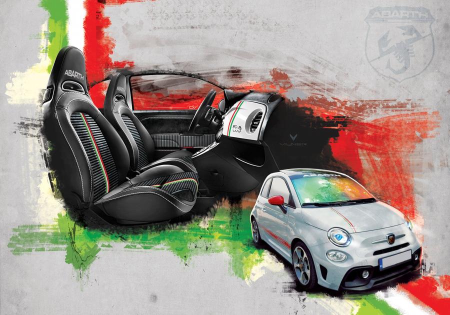 Эскиз Abarth 595 by Vilner 2017 года  (фото 12 из 16)